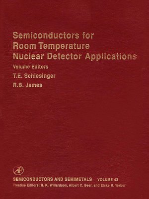 cover image of Semiconductors for Room Temperature Nuclear Detector Applications